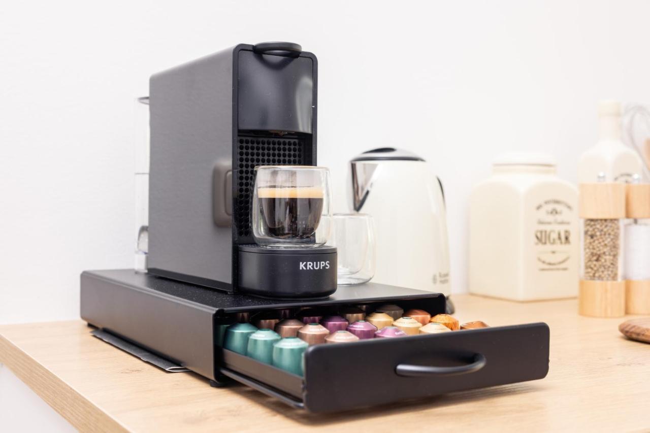 #2 Superior! Nespresso - Kueche - Prime - Parken Apartment ดุยส์บูร์ก ภายนอก รูปภาพ